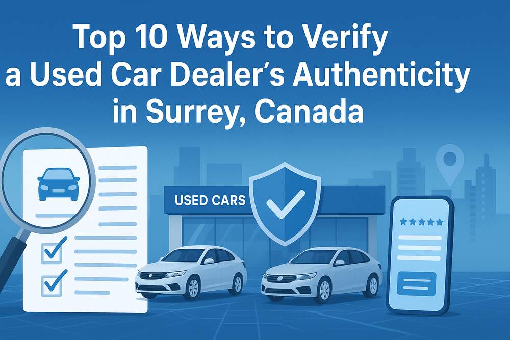 Top 10 Ways to Verify a Used Car Dealer’s Authenticity in Surrey, Canada