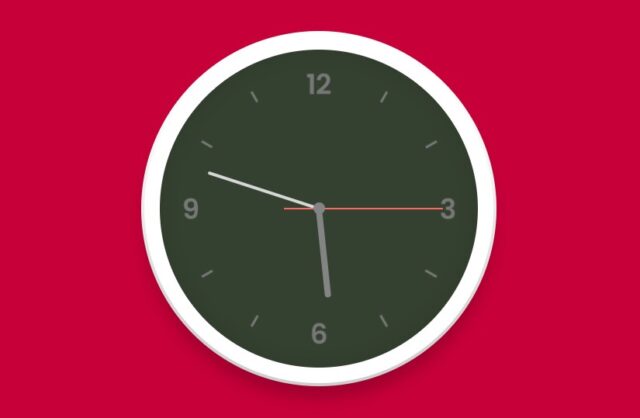 analog clock
