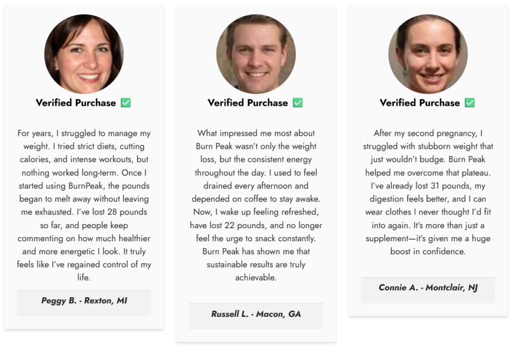 Burn Peak Testimonials (2)