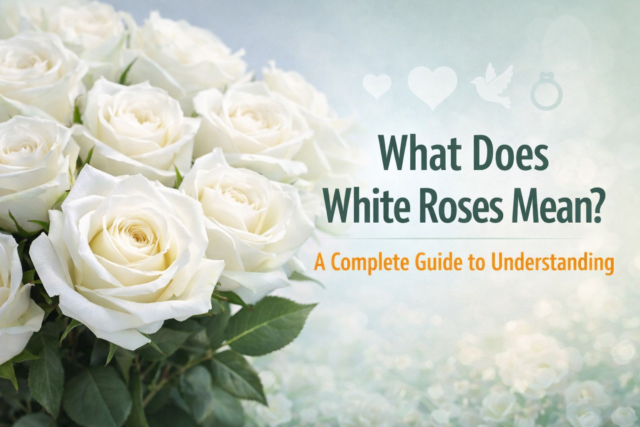 What Does White Roses Mean White Roses