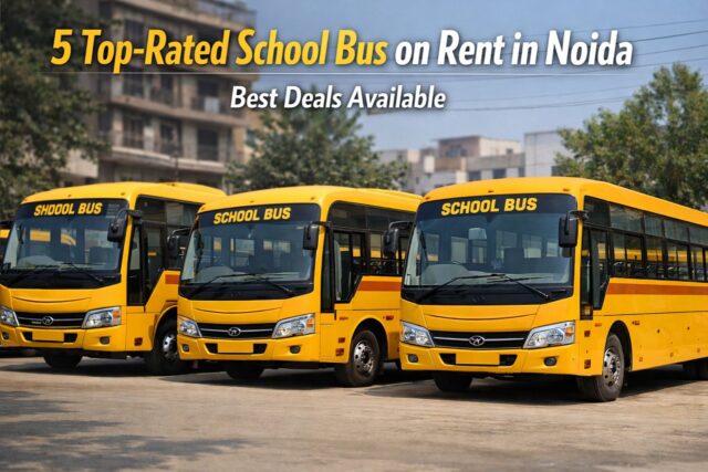 School Bus on Rent in Noida