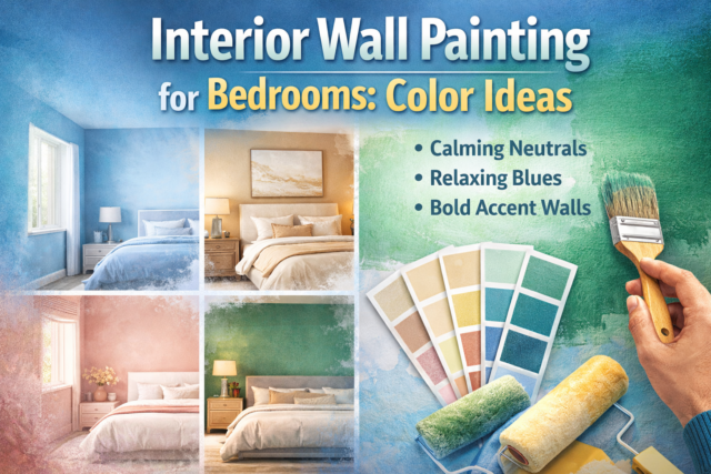 Interior wall painting