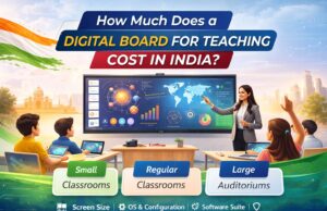 How Much Does a Digital Board for Teaching Cost in India?