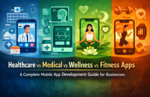 Healthcare vs Medical vs Wellness vs Fitness Apps: A Complete Mobile App Development Guide for Businesses mobile app development partner