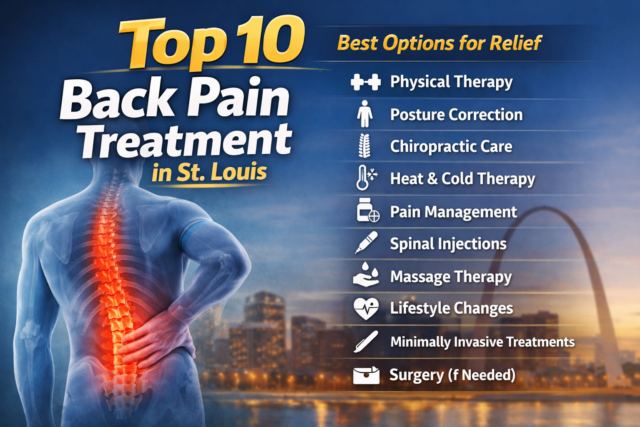 back pain treatments in St. Louis