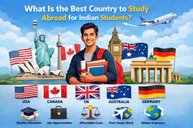 Top study destinations for Indian students
