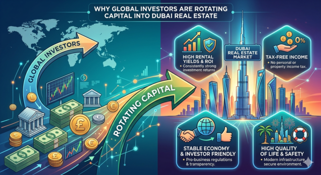 Why Global Investors Are Rotating Capital into Dubai Real Estate