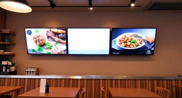 restaurant digital signage