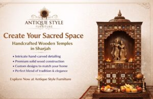 Handcrafted Wooden Temples in Sharjah: Bringing Spiritual Elegance to Your Home