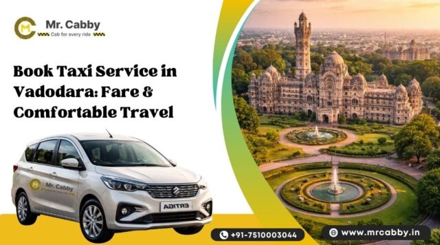 Book Taxi Service in Vadodara