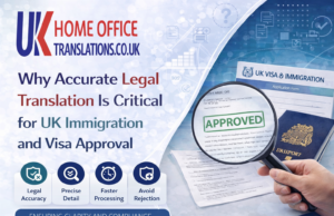 Why Accurate Legal Translation Is Critical for UK Immigration and Visa Approval