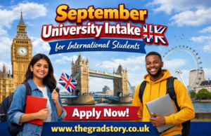 September University Intake UK for International Students | Apply Now