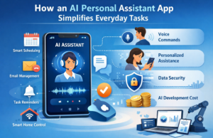 How an AI Personal Assistant App Simplifies Everyday Tasks AI Personal Assistant App Development