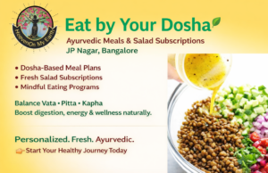 H.O.M.E. Wellness Café in JP Nagar, Bangalore, dosha-based meals