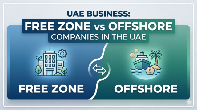 Free Zone vs Offshore Companies in the UAE