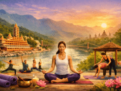 Ashtanga Yoga Classes and Yoga Certificate Course in Rishikesh India