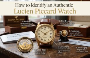 How to Identify an Authentic Lucien Piccard Watch How to Identify an Authentic Lucien Piccard Watch