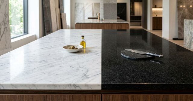 Marble vs Granite is shown here. We help you pick the best one. Find out which lasts longer now.