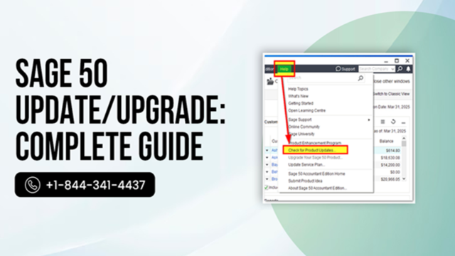 how to update sage 50