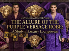 The Enduring Appeal of the Purple Versace Robe The Allure of the Purple Versace Robe A Study in Luxury Loungewear