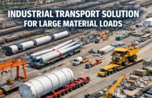 Industrial Transport Solution for Large Material Loads Industrial Transport Solution for Large Material Loads