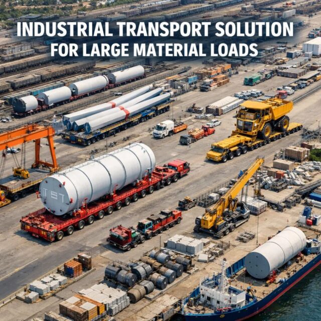 Industrial Transport Solution for Large Material Loads