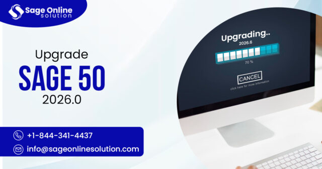 Sage 50 2026 Upgrade