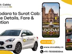 Vadodara to Surat Cab: Route Details, Fare & Duration Vadodara to Surat Cab