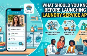 What Should You Know Before Launching a Laundry Service App? laundry app development company