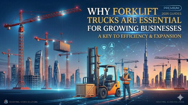 Why Forklift Trucks Are Essential for Growing Businesses