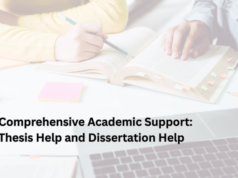 Comprehensive Academic Support: Thesis Help and Dissertation Help Thesis Help