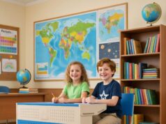 How to Ensure Child-Safe Furniture in Classrooms combined_dual_desk school furniture for kids