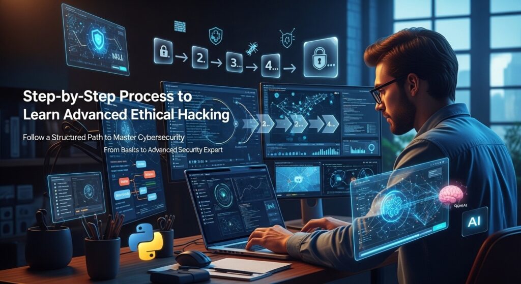 Step by step process to learn advanced ethical hacking