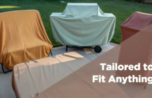 Discover Waterproof Outdoor Custom Furniture Covers with Curtains and Covers Ltd in London Custom Covers