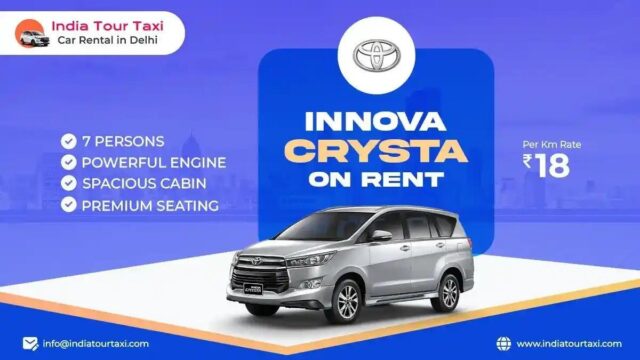 Innova Taxi in Delhi