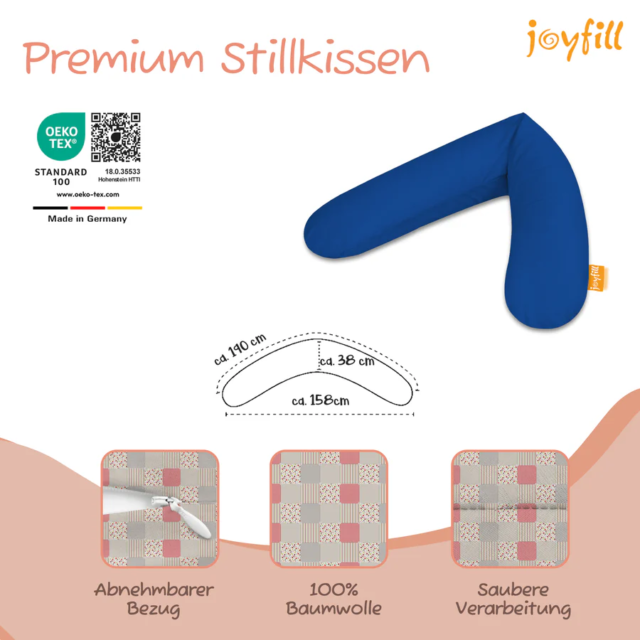 Joyfill Stillkissen mit BioFoam – Ergonomische Unterstützung für Mütter