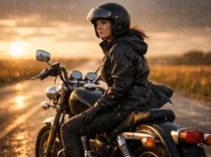 Rock Your Denim Motorcycle Vest Beyond the Bike womens motorcycle denim vest